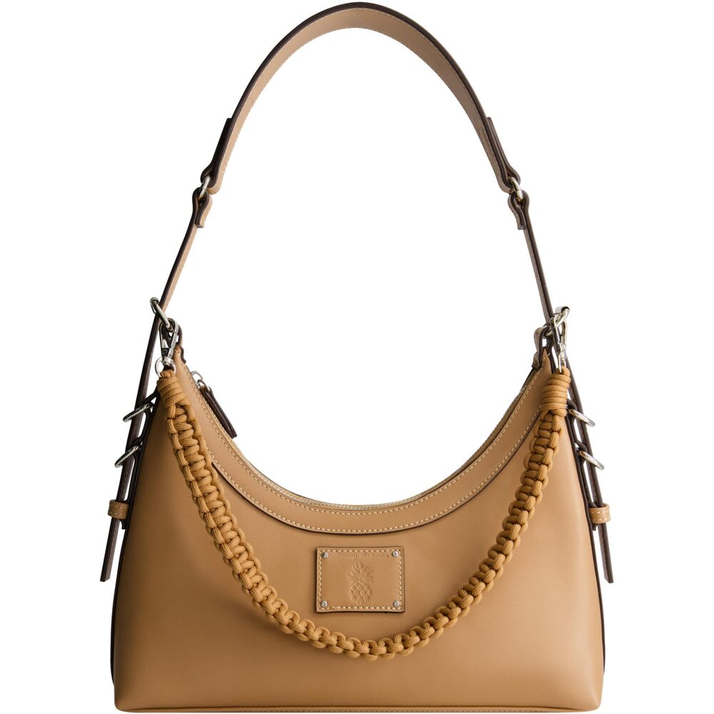 5573 Tommy Bahama Hobo Bag Zip-Top Handbag with Adjustable Shoulder Strap